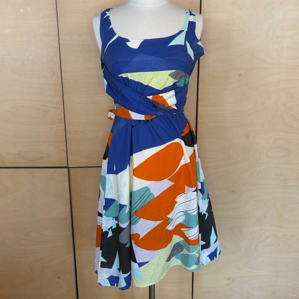 Marimekko for Anthropologie Gulls of Gamma Dress